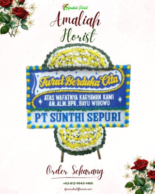 Papan Bunga Duka di Ambalau
